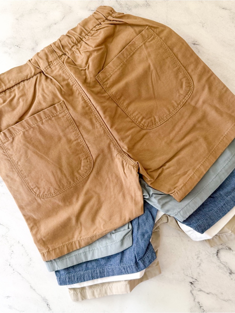 Next Boys 100% Cotton Pull On Shorts Multi Pack x5 - Picture 3 of 6